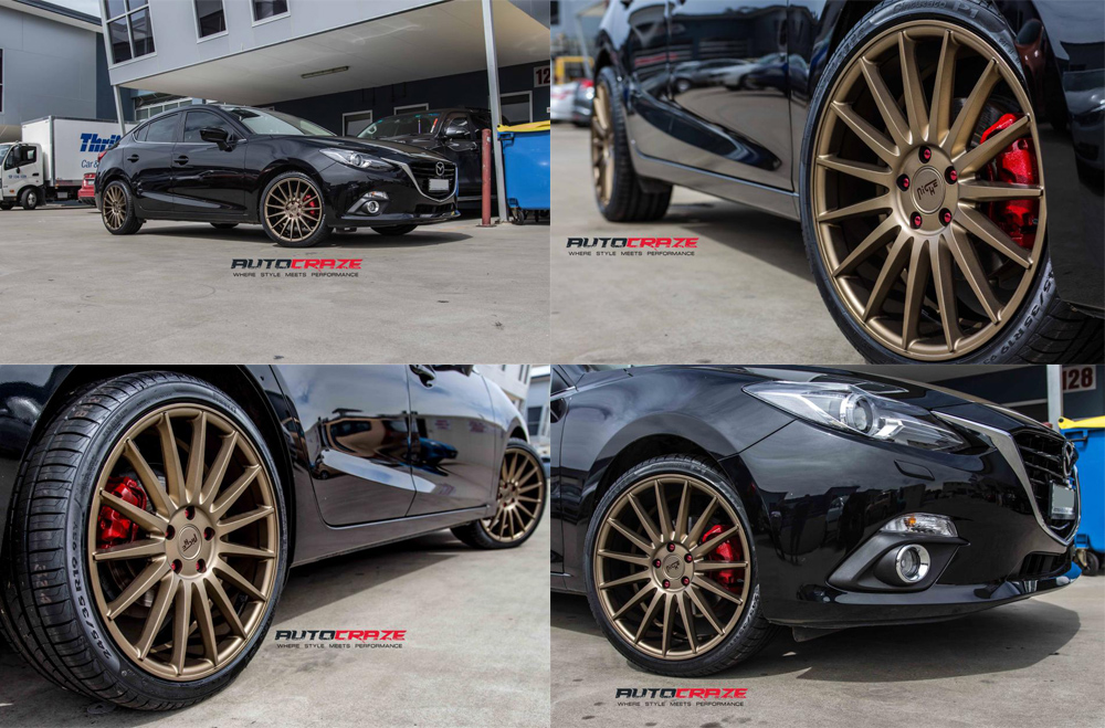 Mazda 3 Rims Top Brand Alloy Wheels to Suit Mazda 3