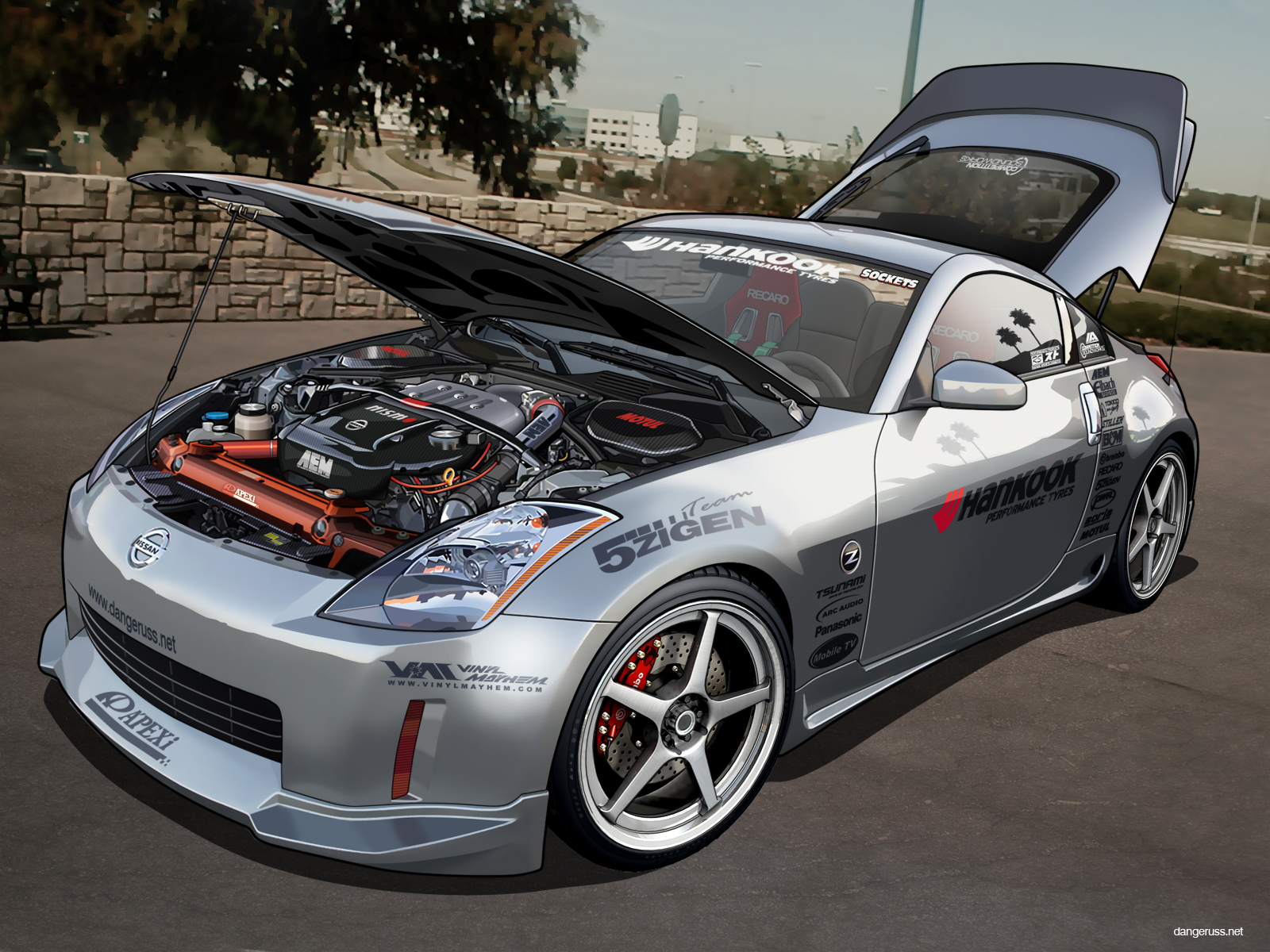 Aftermarket wheels and rims for nissan 350z #8