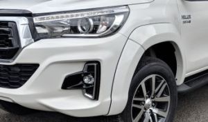Egr Fender Flares - Full Set For Toyota Hilux 4Dr Ute Dual Cab Wide Body 08/18 To 07/20