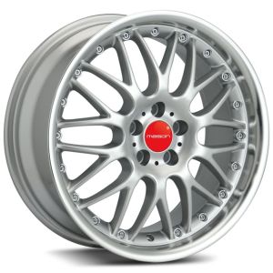 Mason Zr2 18x8 5x114.3 Hyper Silver Wheel & Tyre Package
