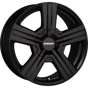 Speedy Liberator 16X7 5X105 Satin Black   Wheel & Tyre Package