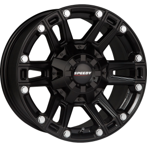 SPEEDY OUTLAW SATIN BLACK 16X8 6X114.3