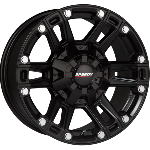 SPEEDY OUTLAW SATIN BLACK 16X8 5X139.7