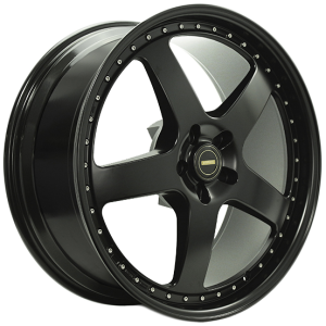Simmons Fr1 17X7 4X100 Satin Black Wheel & Tyre Package