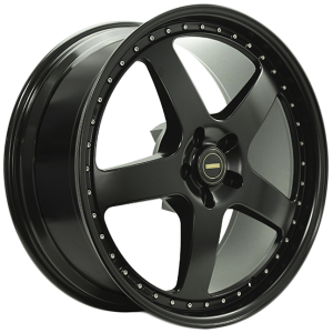 SIMMONS FR1 SATIN BLACK 17X7 5X114.3 Wheel & Tyre Package