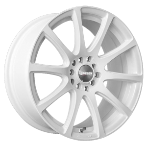 Speedy Carbine 18X8 5X112 White Wheel & Tyre Package