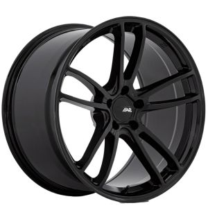 American Racing Mach Five 19x9 5X114.3 Gloss Black Wheel & Tyre Package