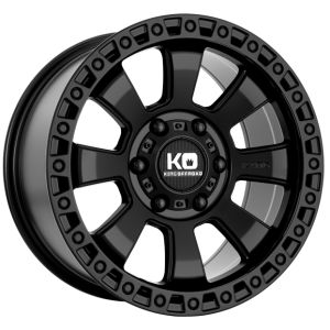 King Armor 20x9 6x139.7 Satin Black