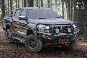 Hamer King Series Plus Bull Bar - Mitsubishi Triton Mv