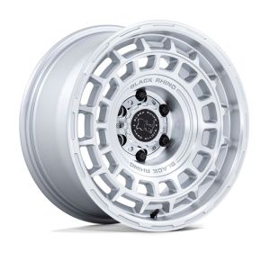 BLACK RHINO BR024 AWOL SILVER MACHINED FACE 20X8.5 6X135