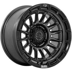 BLACK RHINO RIVAL BR025 MATTE GUNMETAL MATTE BLACK LIP 17X8.5 6X139.7 Wheel & Tyre Package