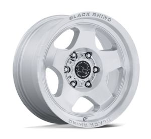 BLACK RHINO BR031 SOL GLOSS SILVER MACHINED FACE 17X8 6X139.7