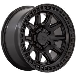 BLACK RHINO CALICO MATTE BLACK 17X8.5 5X114.3