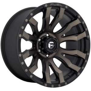 FUEL BLITZ MATTE BLACK TINTED FACE 20X9 5X150