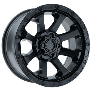American Outlaw Capone 17x8.5 5x120 Satin Black
