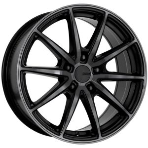 King Crank 16x7 4x100 Gloss Black Tint