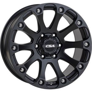Csa Bullet 16x8 5x150 Satin Black Wheel & Tyre Package