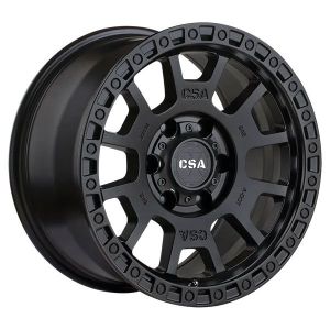 CSA Kinetic SATIN BLACK 17X9 5x150