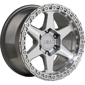 Csa Sandstorm 17X9 6X139.7 Full Machined  Wheel & Tyre Package
