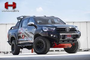 Hamer King Series Bull Bar - Toyota Hilux 24On