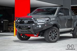 Hamer King Series Plus Bull Bar - Toyota Hilux Rogue Wide Body 22on