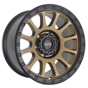 Elite Podium 18x9 5x150 Bronze Black Lip