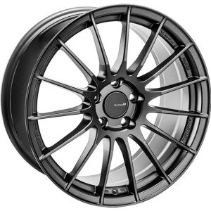 Enkei Rs05rr 19x8.5 5x112 Dark Matte Gunmetal Wheel & Tyre Package