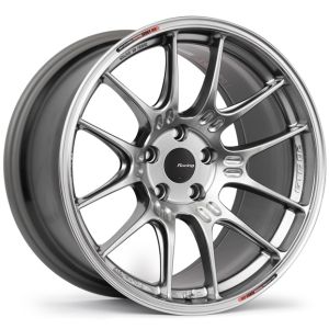 Enkei Gtc02 19x8.5 5x120 Hyper Silver Wheel & Tyre Package