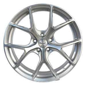 Mason Forged F01 19X8.5 5X100 Gloss Silver