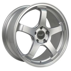 Mason Forged F18 19X8.5 5X100 Gloss Silver Machined Lip