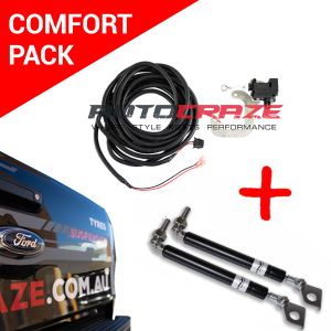 Ford Ranger Px/Raptor Comfort Pack - Tail Lock + Tail Gate Struts