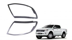 Ford Ranger Px (2012-2015) Black Head Light Trims
