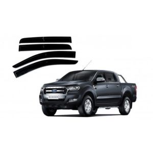 Ford Ranger Px/Raptor Smoke Black Weather Shields