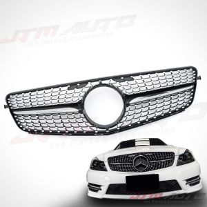 C-Class W204 Diamond Black Grille