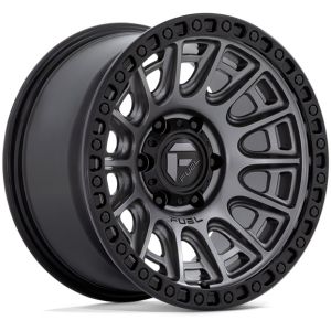 FUEL D835 CYCLE MATTE GUNMETAL BLACK RING 17X9 6X139.7