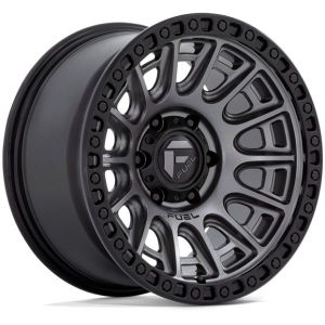 FUEL D835 CYCLE MATTE GUNMETAL BLACK RING 20X9 6X139.7