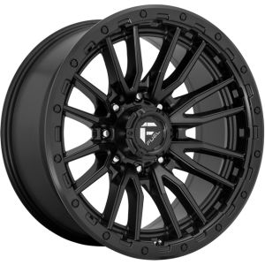 Fuel Rebel 18x9 5x150 Matte Black Wheel & Tyre Package
