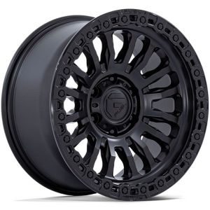 FUEL FC857 RINCON MATTE BLACK GLOSS BLACK LIP 20X9 6X139.7