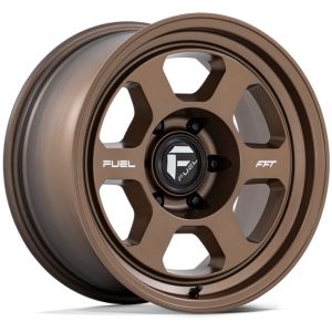 Fuel Hype Fc860 17x8.5 5x127 Matte Bronze Wheel & Tyre Package