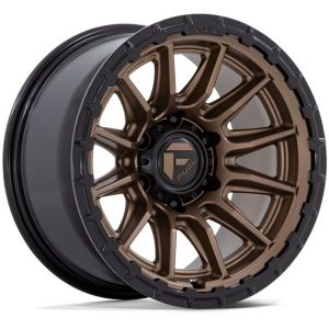 FUEL FC866 PISTON MATTE BRONZE BLACK LIP 17X8.5 6X139.7