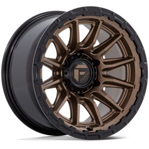 FUEL FC866 PISTON MATTE BRONZE GLOSS BLACK LIP 20X9 6X135
