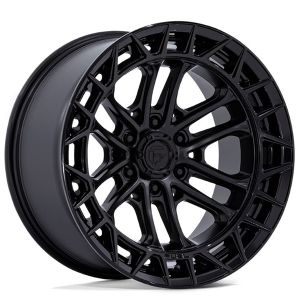 Fuel Fc874 Celsius 17X9 6X139.7 Matte Gunmetal Black Lip Wheel & Tyre Package