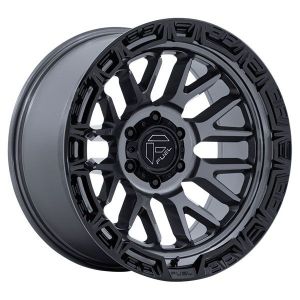FUEL FC890 RAIL GUNMETAL BLACK LIP 17X9 6X139.7