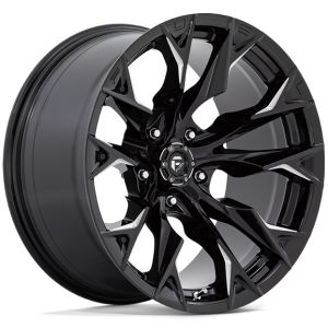 FUEL D803 FLAME GLOSS BLACK MILLED 20X9 6X139.7
