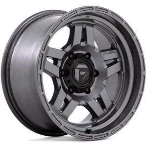 FUEL D801 OXIDE MATTE GUNMETAL 18X9 6X139.7
