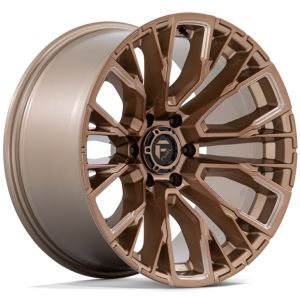 FUEL D850 REBAR PLATINUM BRONZE MILLED 20X9 6X139.7
