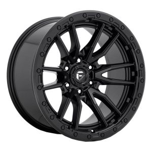 FUEL REBEL MATTE BLACK 20X9 6X139.7 Wheel & Tyre Package