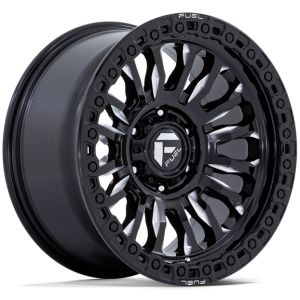 Fuel Rincon Fc857 18x9 6X139.7 Gloss Black Milled Wheel & Tyre Package