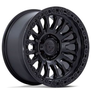 FUEL FC857 RINCON MATTE BLACK GLOSS BLACK LIP 20X9 5X150 Wheel & Tyre Package