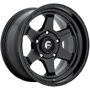 Fuel Shok 17X9 6X139.7 Matte Black Wheel & Tyre Package